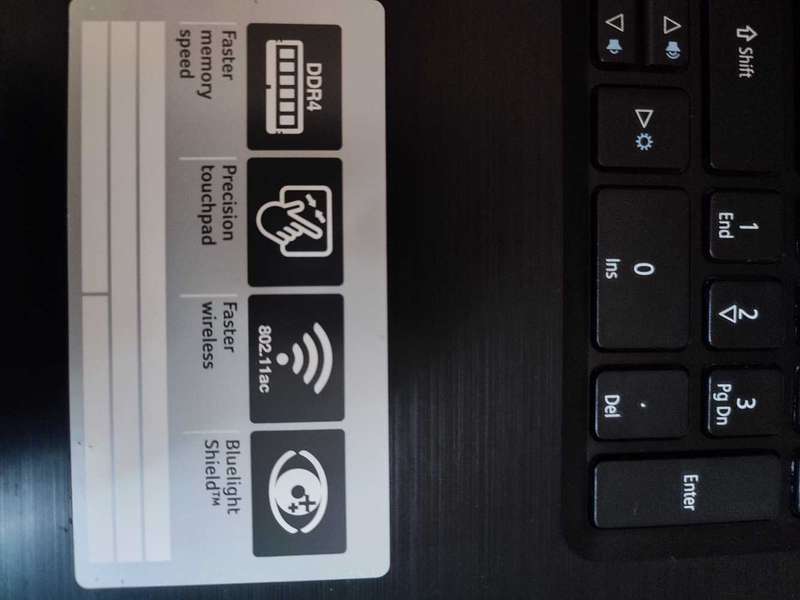 ACER CORE I5 , 7TH GEN,  1 TB LAPTOP