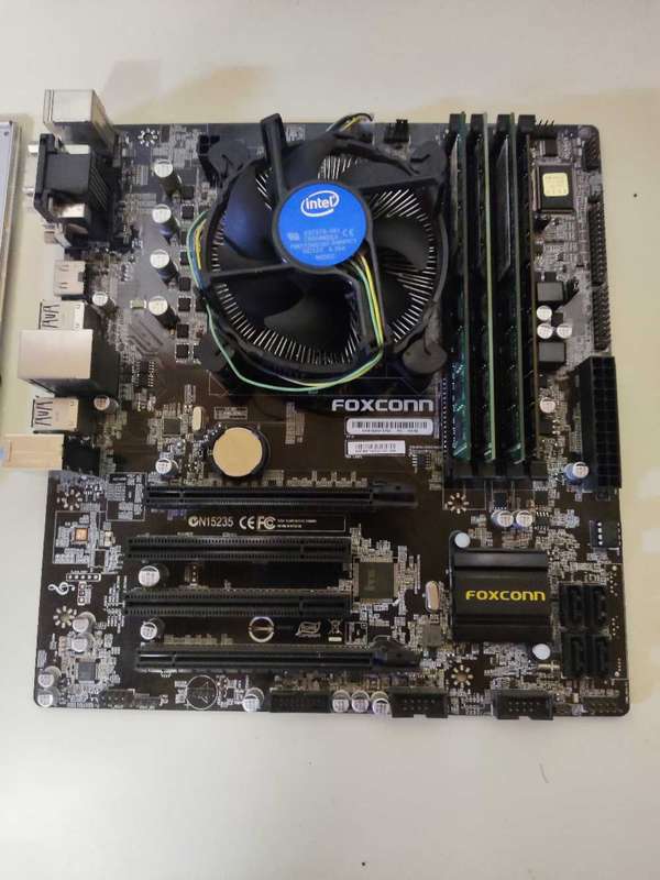 i7 4790 Upgrade Combo**H97 Foxconn 4 Ram slot Motherboard with 16GB Ram**