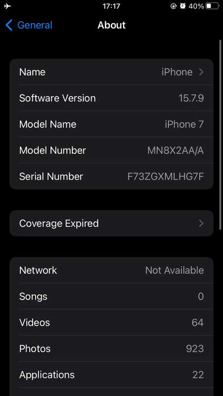 iPhone 7 32GB
