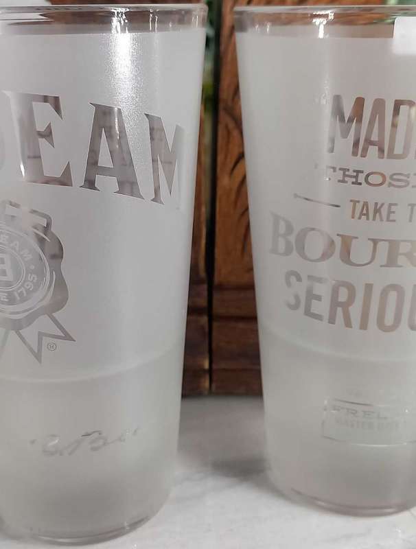 Jim Beam Whiskey glasses set