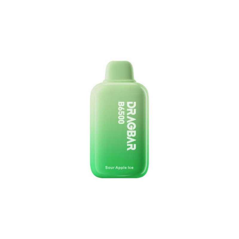 Sour apple ice dragbar 6500 puffs disposable vape|nasty|elfbar|vapengin|smoking|hookah accessories