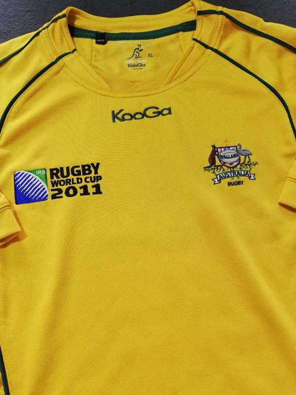 Australia Rugby World Cup 2011 Jersey Kooga XL