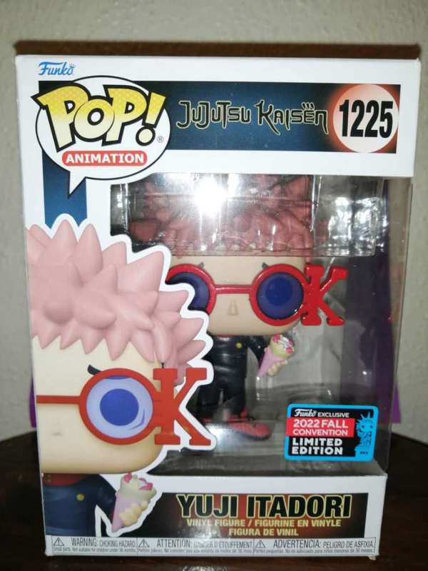 Yuji itadori limited edition funko pop jujutsu kaisen