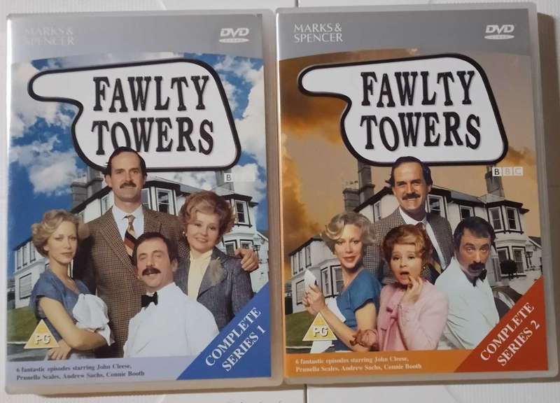 Fawlty Towers Complete Series 1 and 2 on DVD