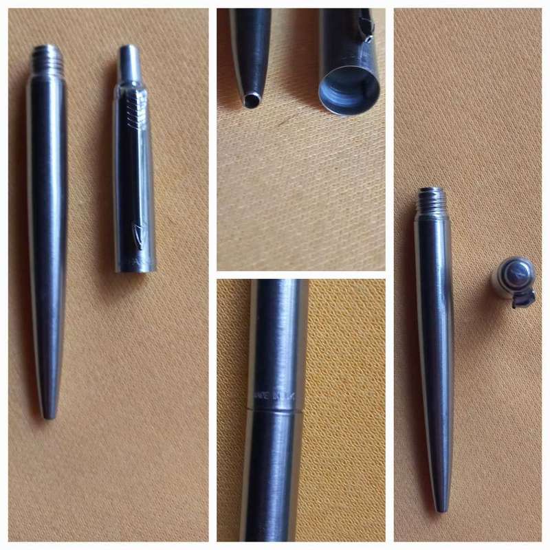 Vintage Parker stainless steel pen lot