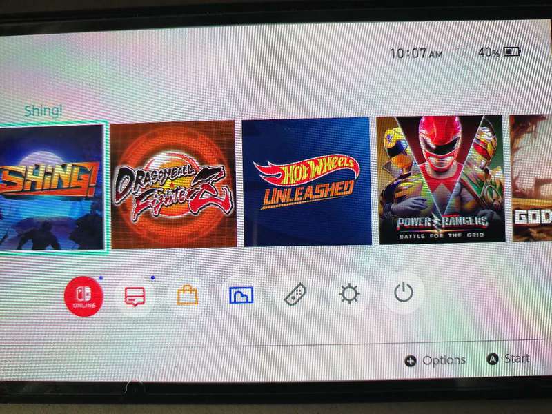 Nintendo switch oled splatoon limited edition
