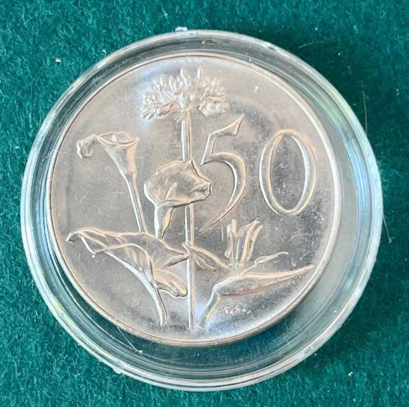 1966 50Cent PROOF COIN. AFRIKAANS