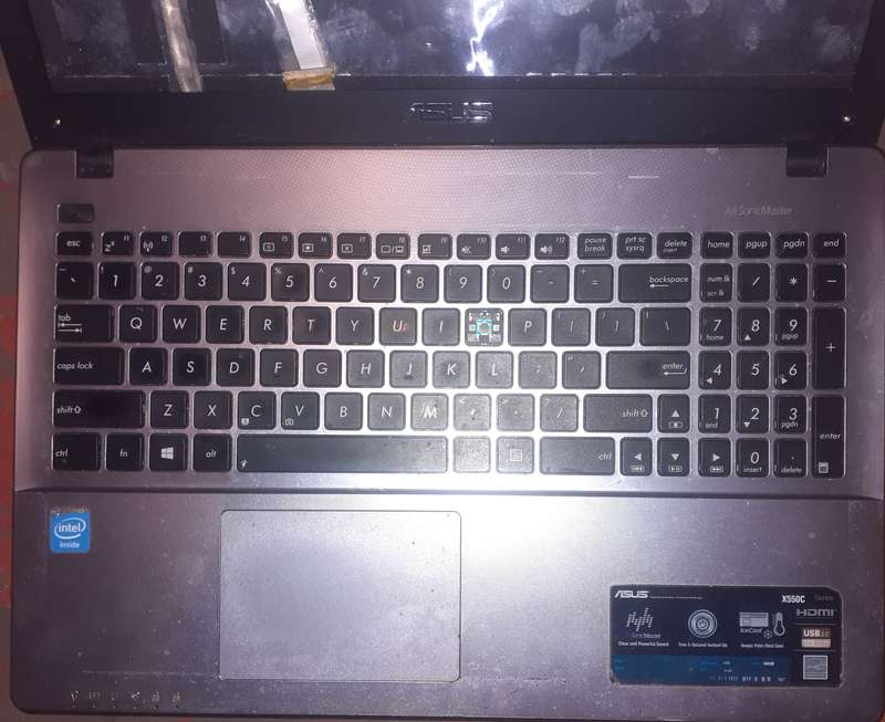 Asus x550c incomplete
