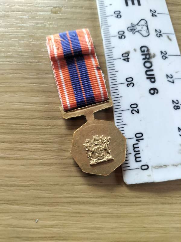 SADF Miniature Pro Patria Medal