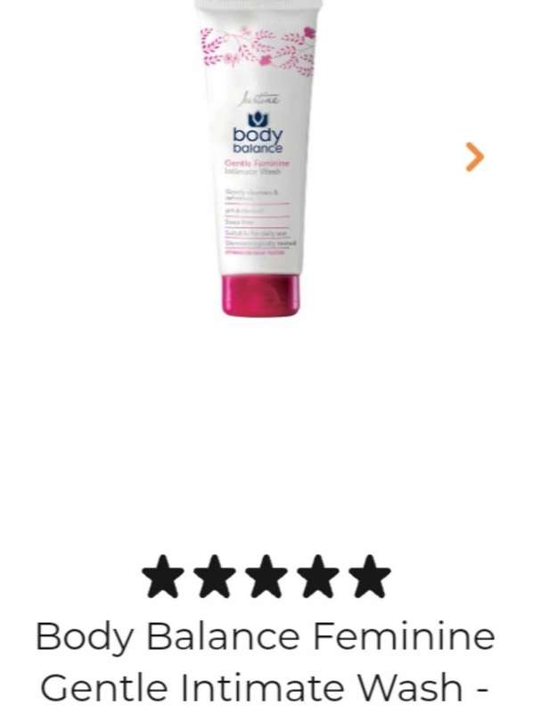 Justine Body Balance Feminine Gentle Intimate Wash 200ml