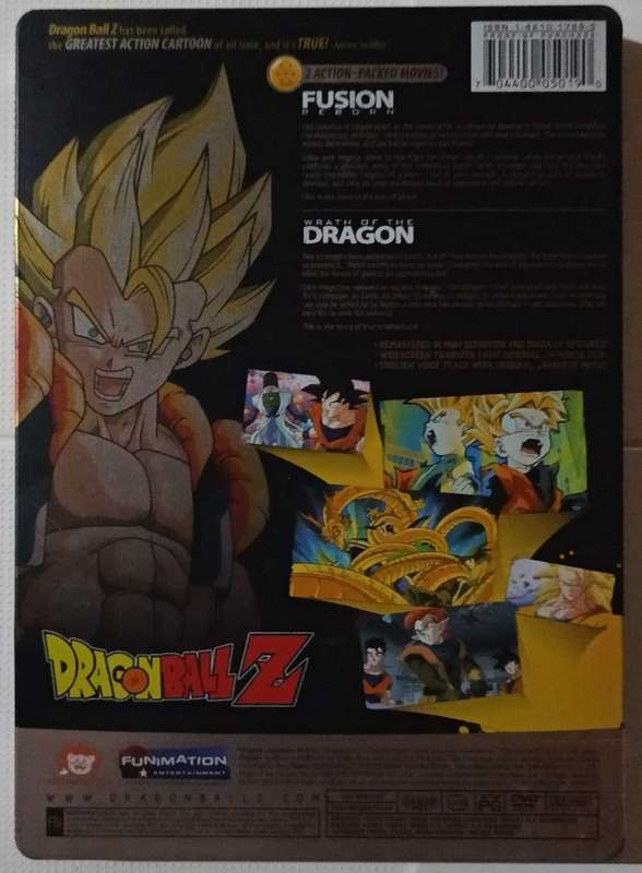 Dragon Ball Z Double Feature (Steelbook) 2 x DVD