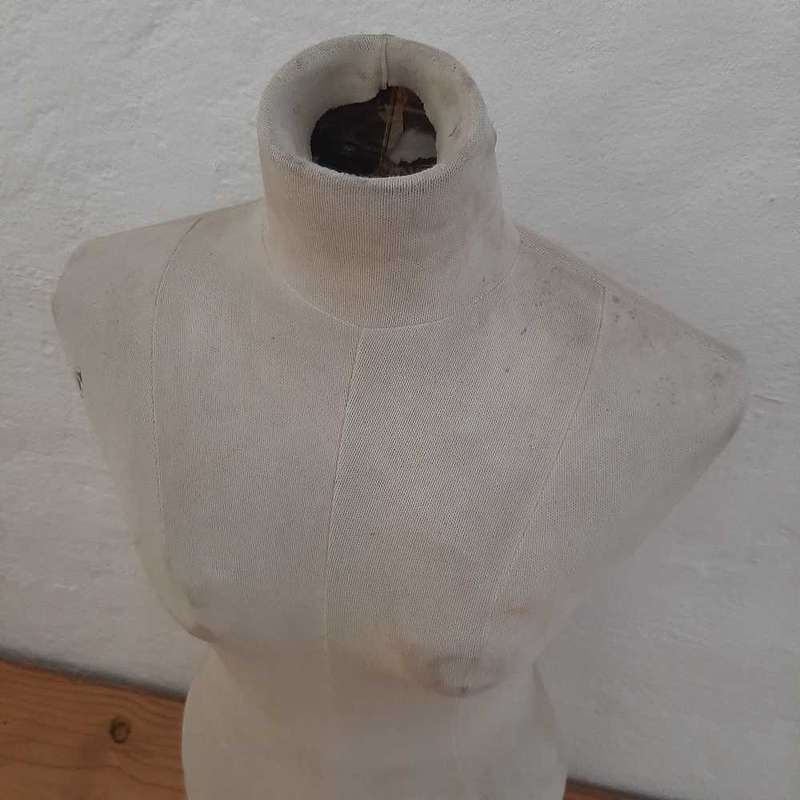 Female mannequin torso bust