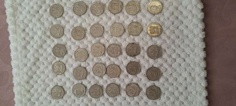 Old SA coins