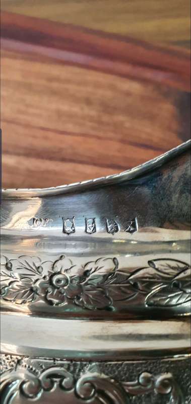 Glascow Silver Hallmarked 1894-1895 Milk jug in excellent condition 191 grams !!
