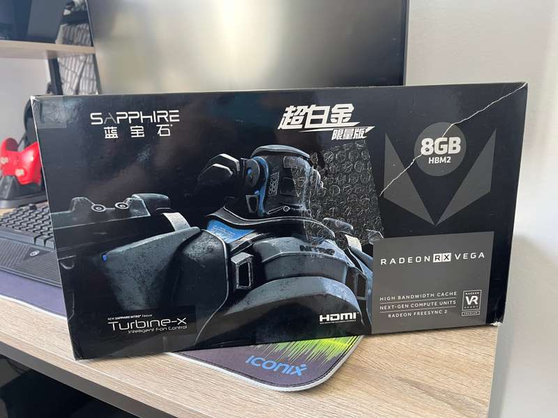 Sapphire Radeon RX Vega56 nitro+ 8gb