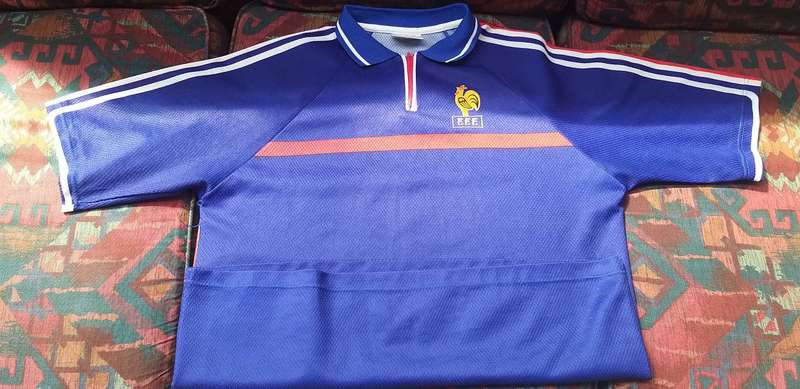 France soccer jersey Zidane