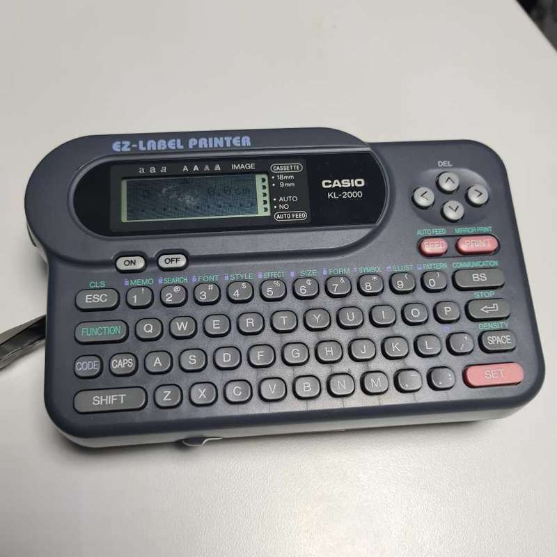 CASIO Label printer