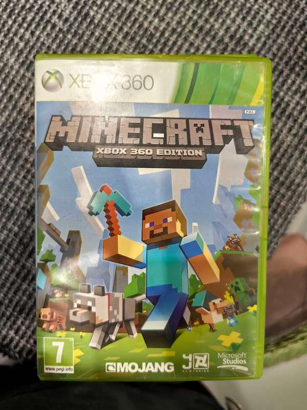 Xbox 360 Minecraft