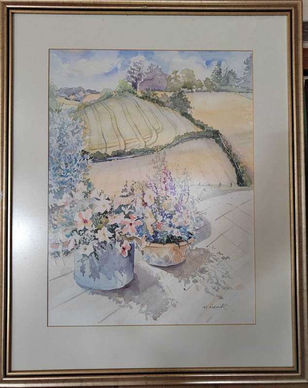 Amazing waterclour signed by artist.