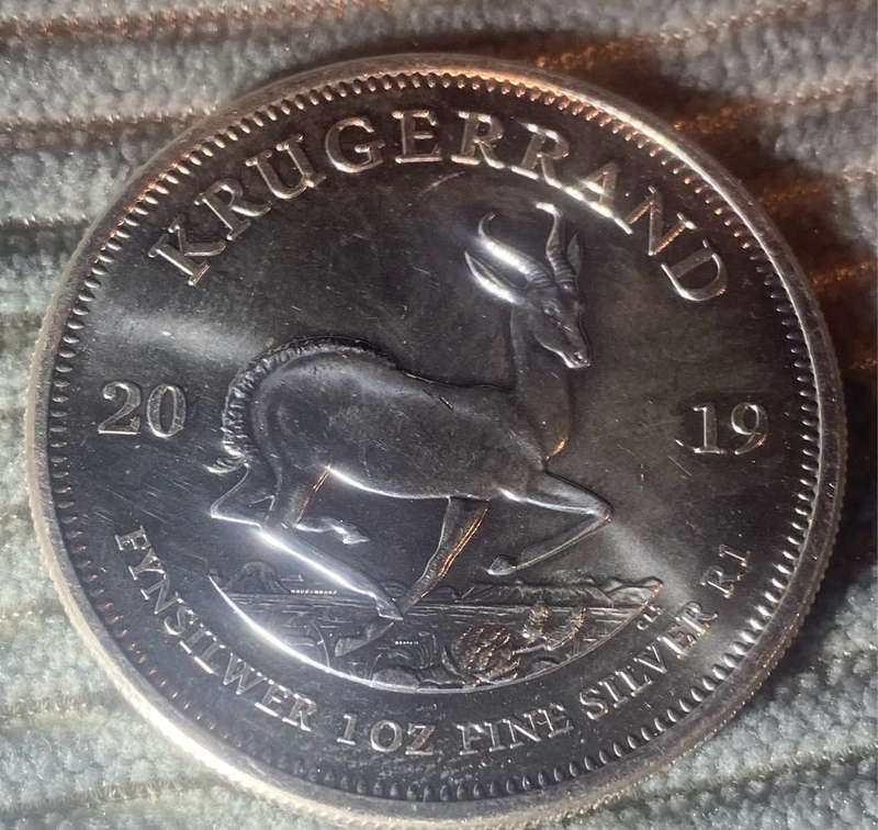 South Africa Silver Krugerrand 1Oz