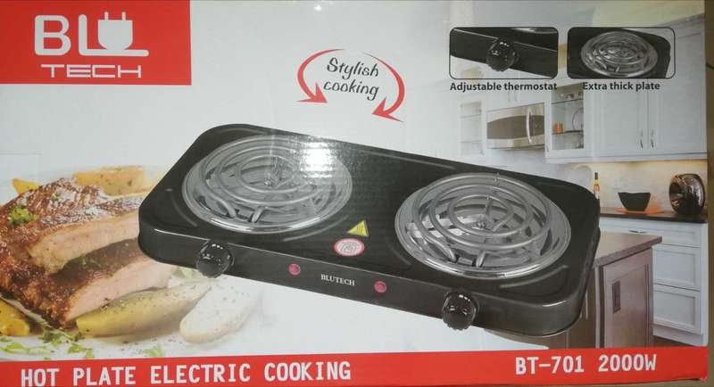 Electric stove 2 plate