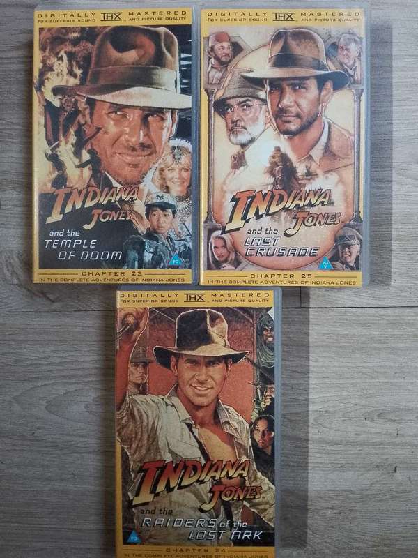 The Indiana Jones Trilogy (VHS)