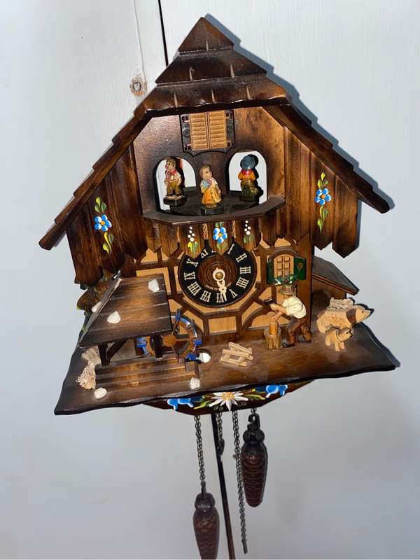Large Vintage German Cuckoo Clock