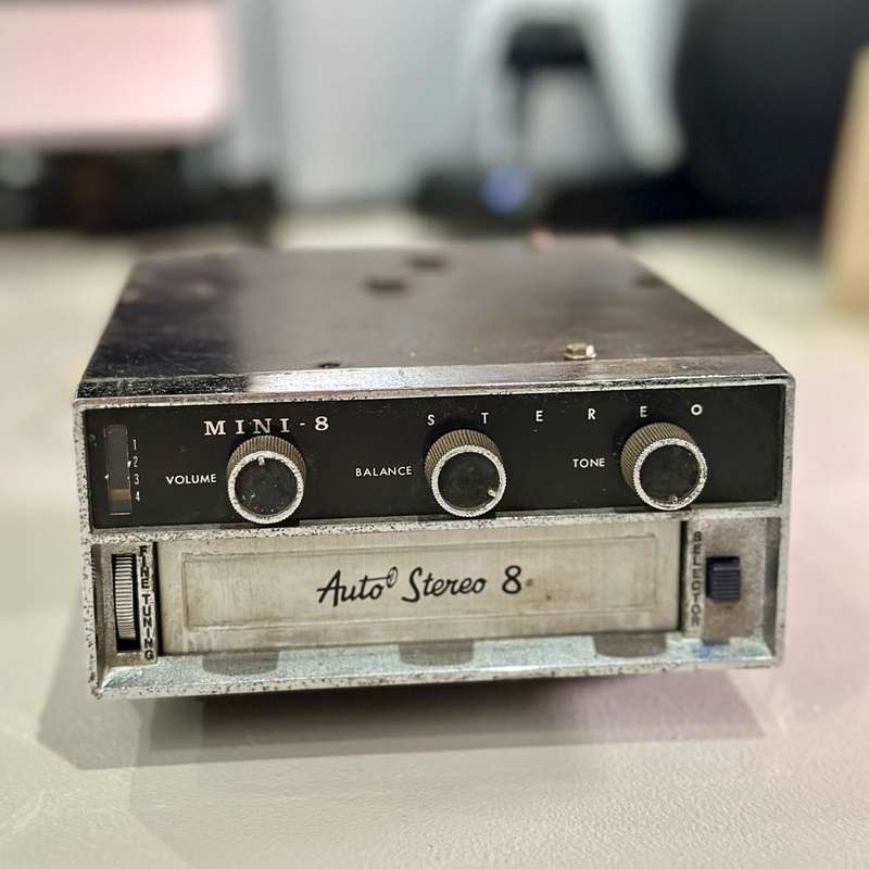 Vintage 8-Track Player