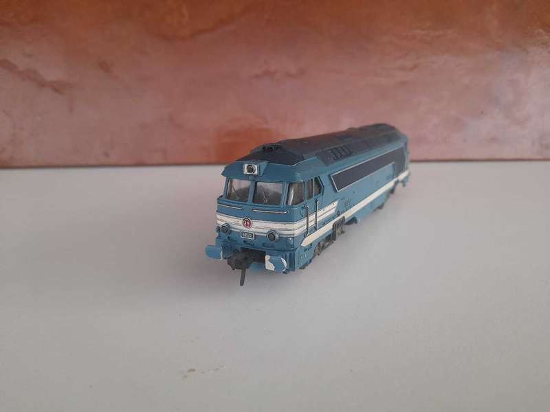 HO FLEISCHMANN - 1386 - DIESEL LOCOMOTIVE 68001 SNCF (METAL)