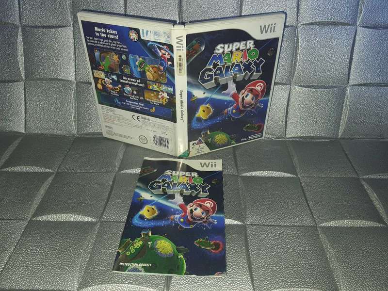 Wii Super Mario Galaxy 1 Game Used