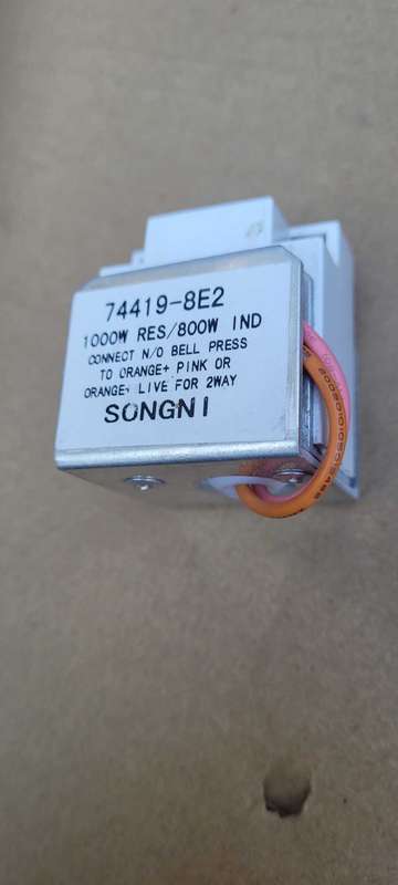 1000w Res / 800w IND Press-Button Dimmer Module (Bid Per Piece)