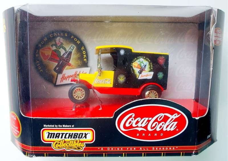 VINTAGE - 1999 MATCHBOX COLLECTIBLES - 1912 FORD MODEL T/ INDEPENDENCE DAY - TRADITIONAL SCALE
