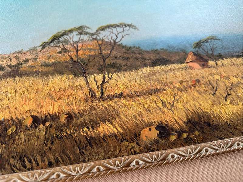 Michael Albertyn ( SNR ) oil painting