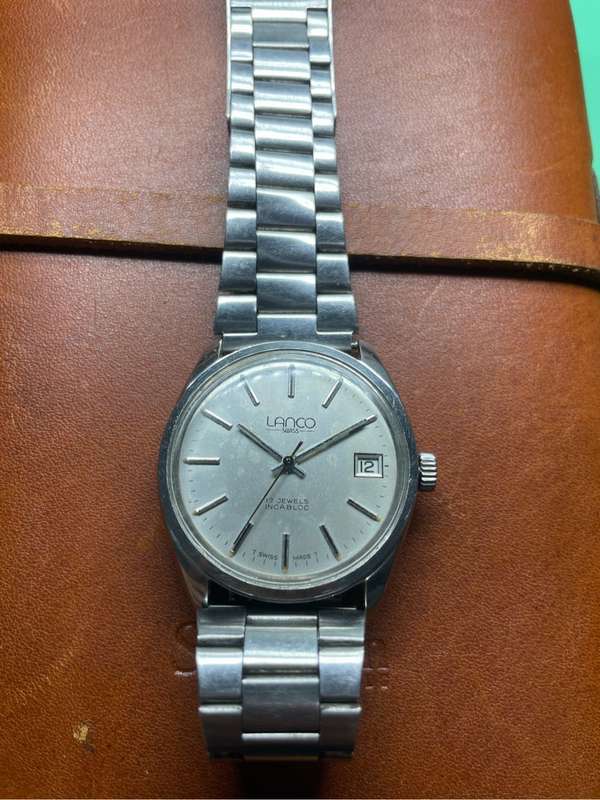 Vintage lanco watch
