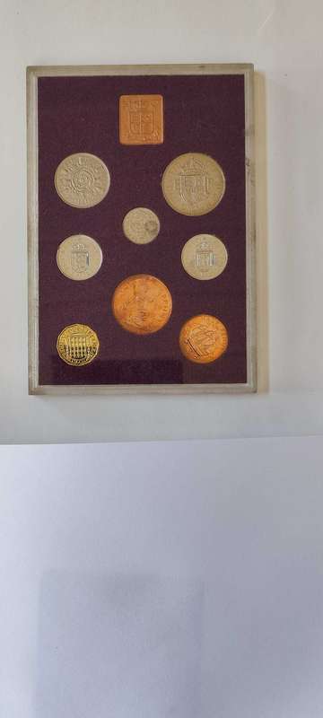 1970 Great Brittain Proof Coin set