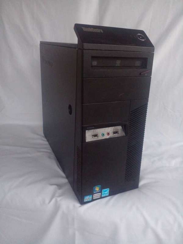 Lenovo ThinkCentre computer (box only)