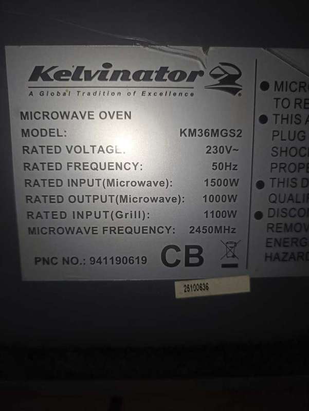 Kelvinator Microwave oven