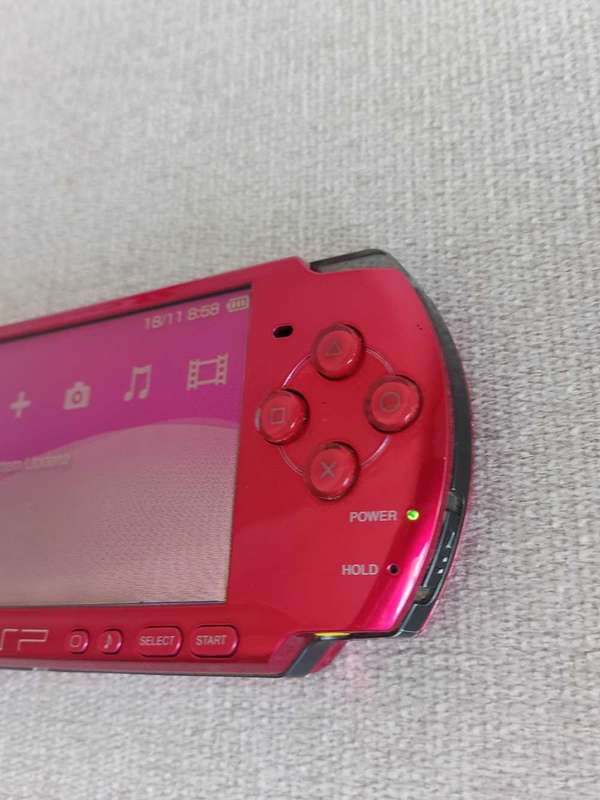 Psp Radiant Red PSP-3004 +Box