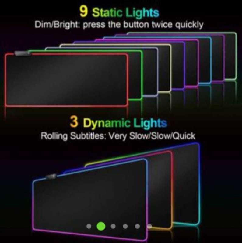 Gaming mouse pad