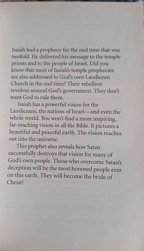 Isaiah`s end-time vision by Gerald Flurry