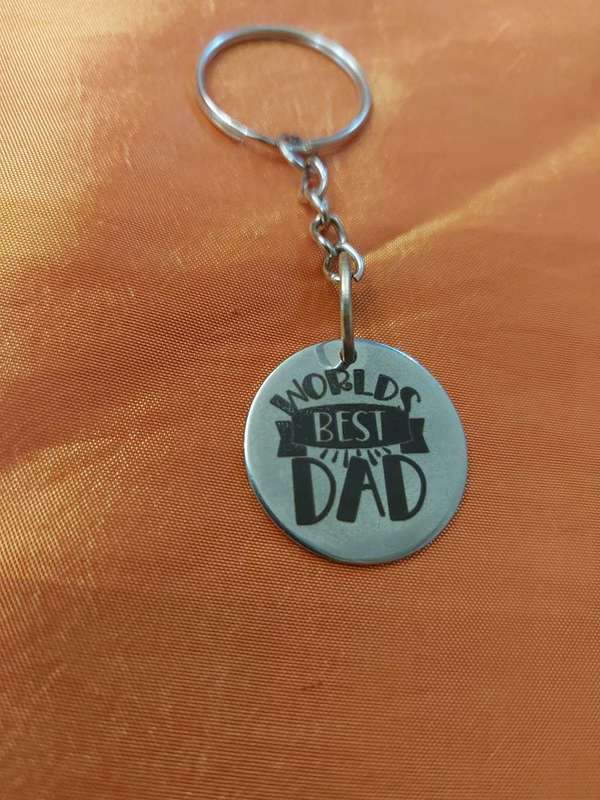 Key holder `Worlds Best Dad`