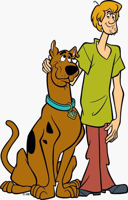 Bumper Sticker Scooby-Doo & Shaggy