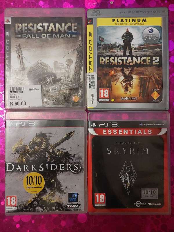 x4 PS3 Games Bundle