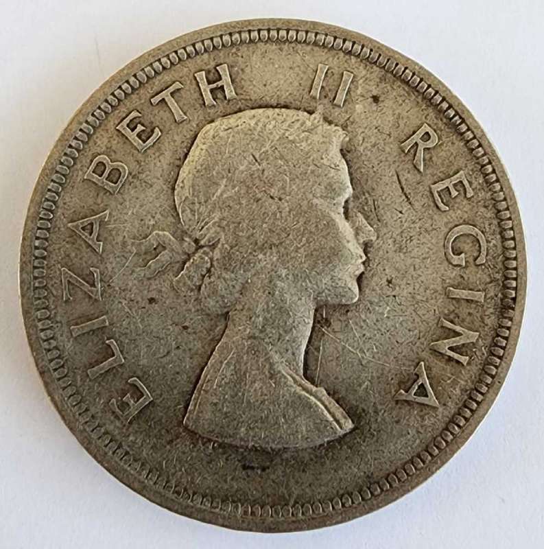 1955 Two and a Half Shillings