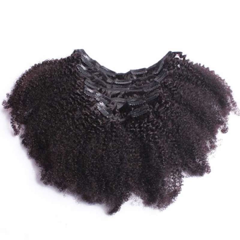 Afro kinky clip ins