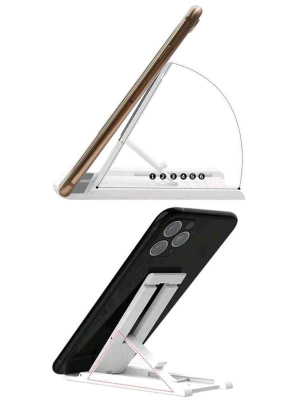 Cell Phone Stand, Desk Phone Holder Compatible with for iPhone Series, iPad, Samsung - Green