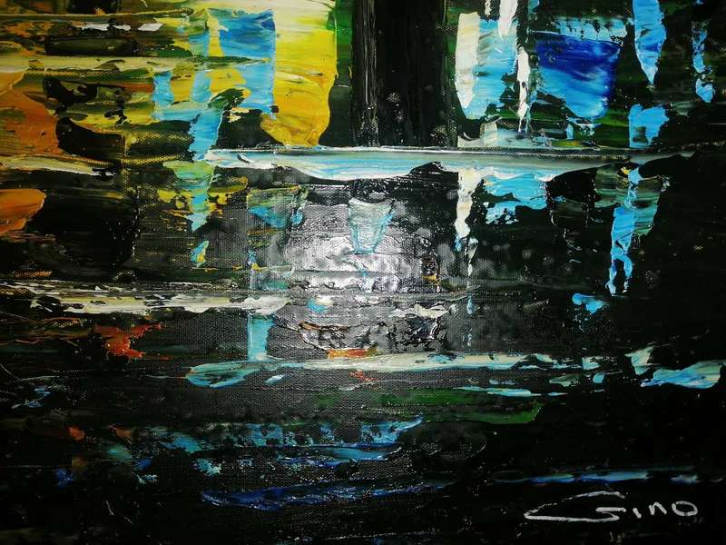 BEAUTIFUL LANDSCAPE DONE ON CANVAS. READY FOR A NEW HOME!!