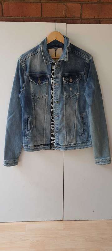 Mario Morato Men`s Denim Jacket Size Large