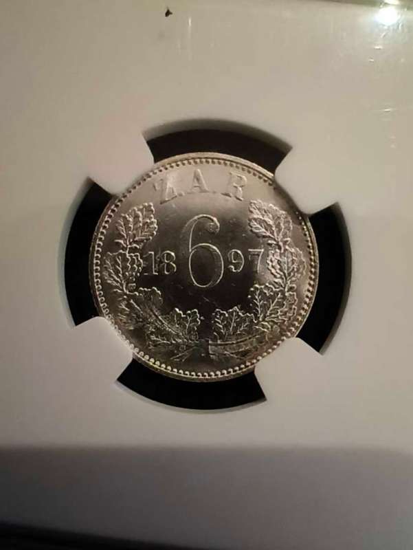 1897 6p #MS63!!