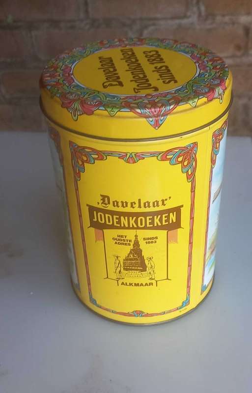 Davelaar jodenkoeken tin